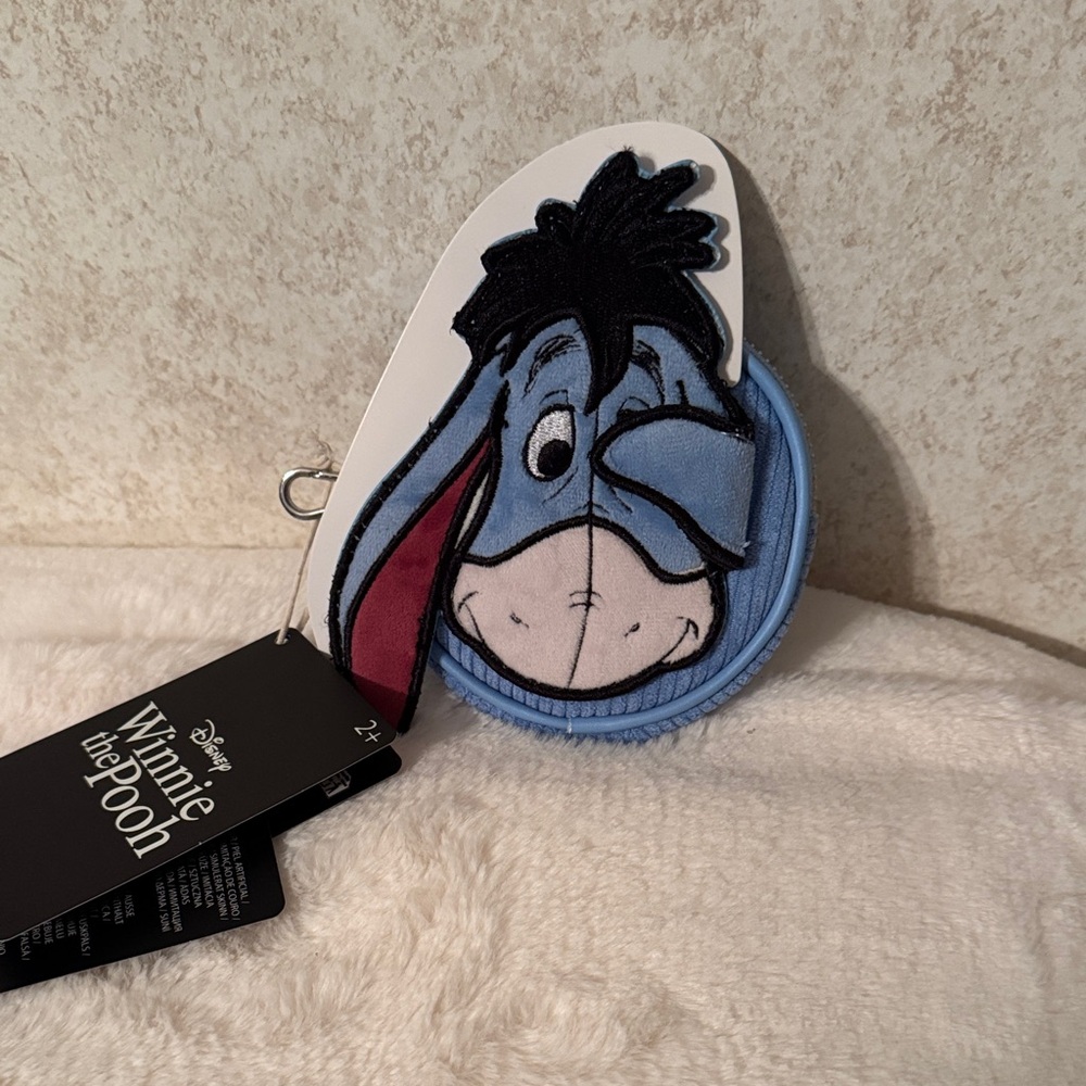 Loungefly Disney Eeyore Coin Purse - Blue and Black